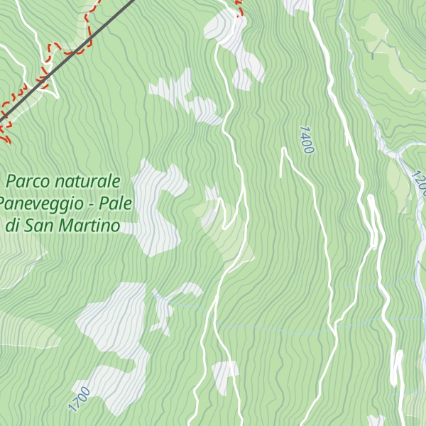 Map of Malga Crel