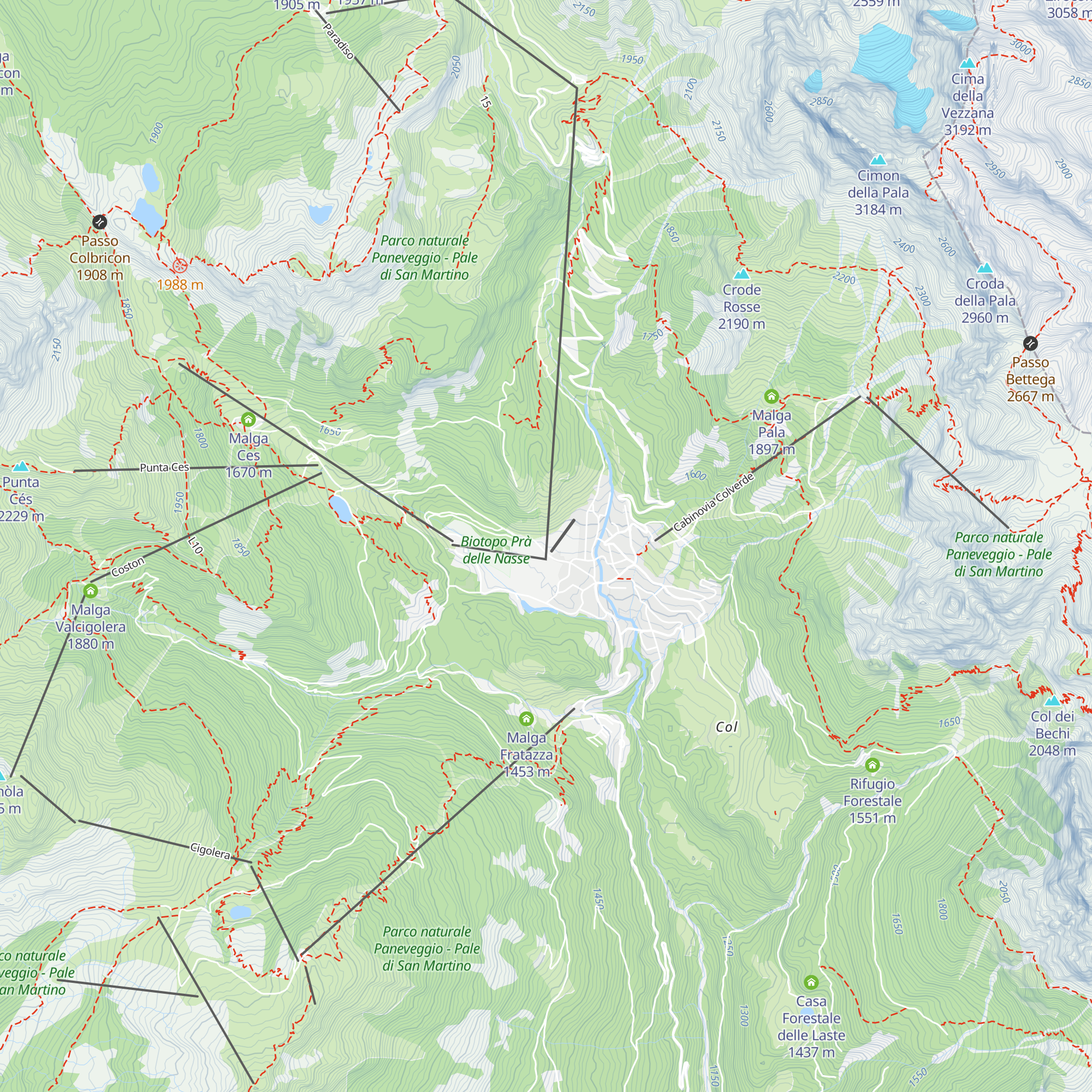 Bar Lo Scoiattolo map