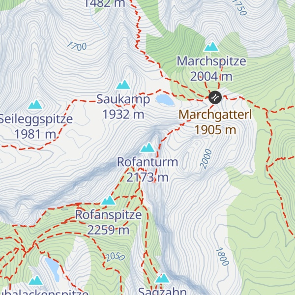 Map of Rofanturm