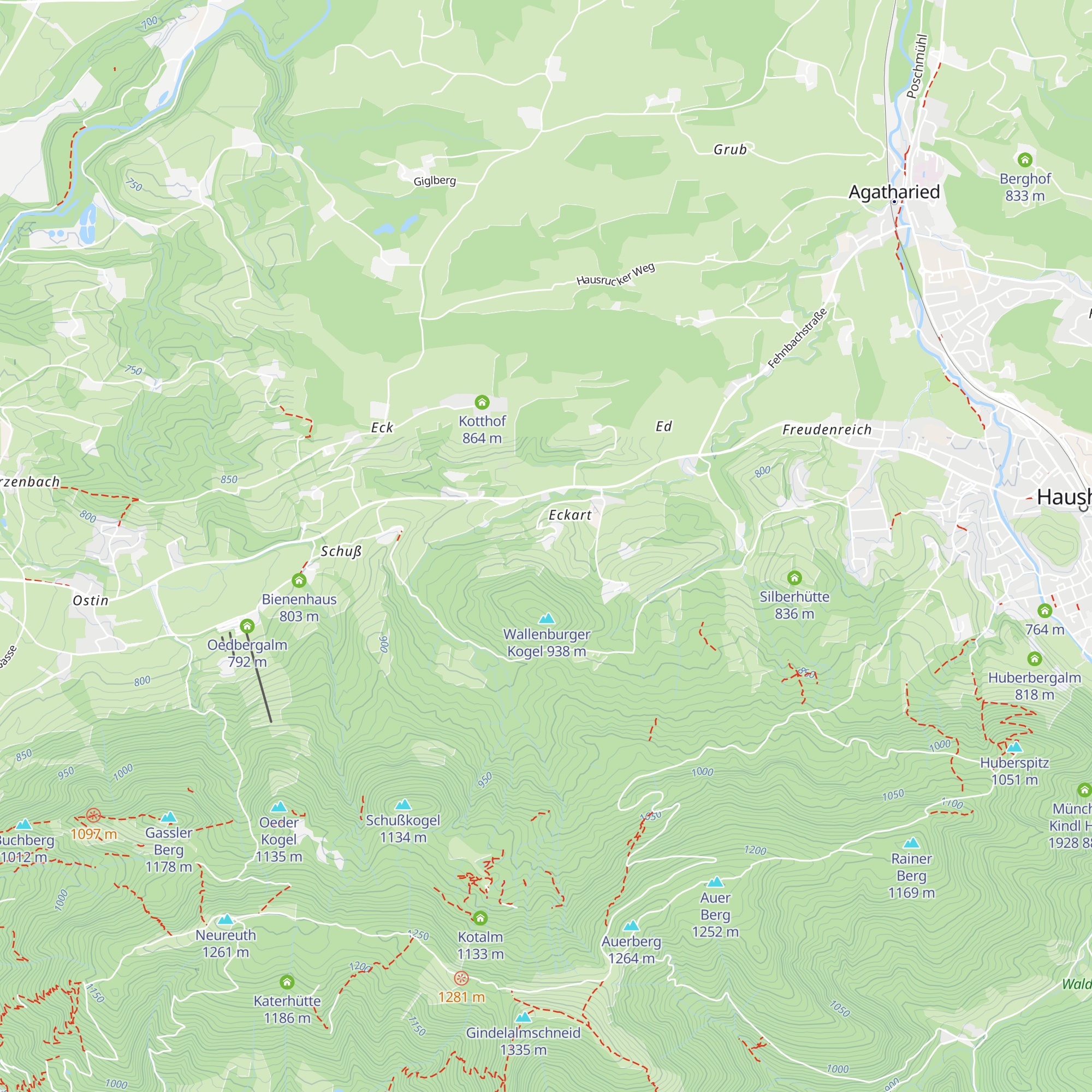 Eham Dekoration map