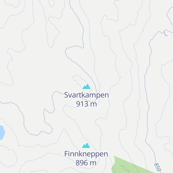 Map of Svartkampen