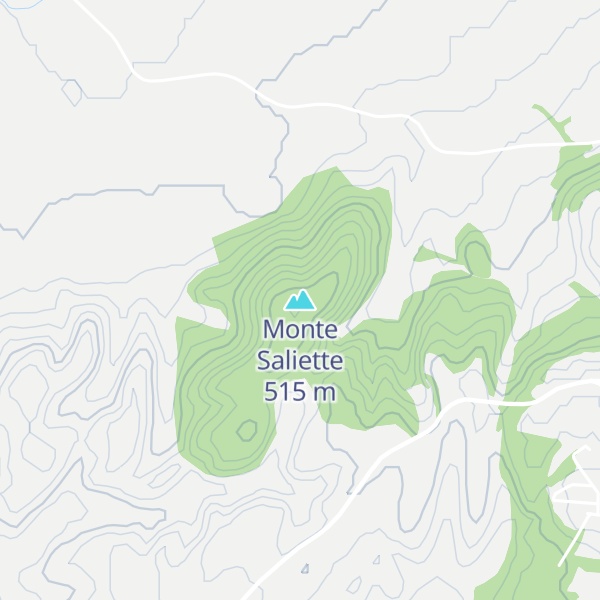 Map of Monte Saliette