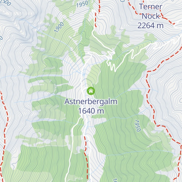 Map of Astnerbergalm