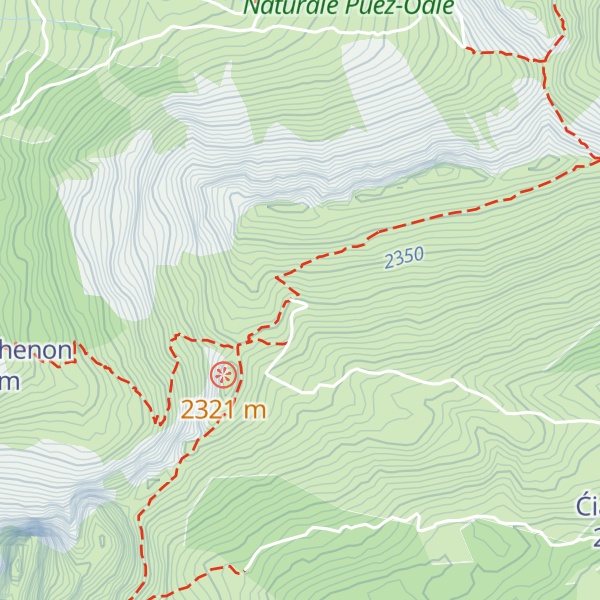Map of Medalges-Alm