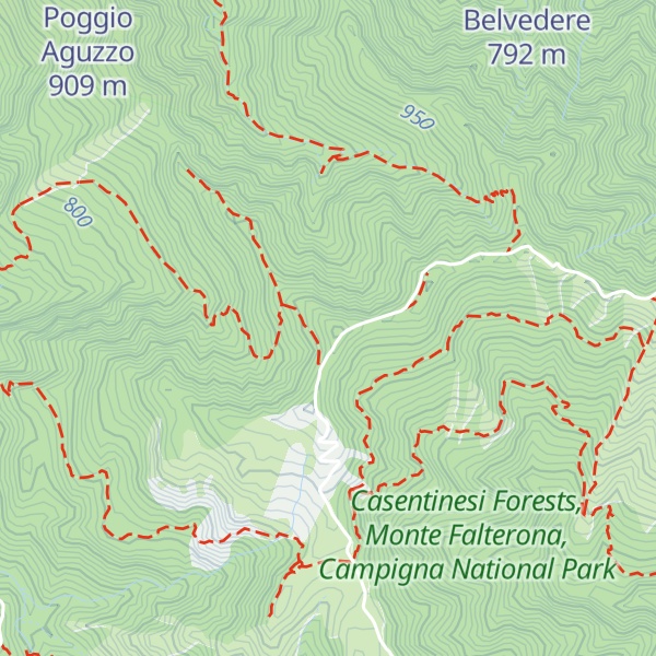 Map of Poggio Squilla