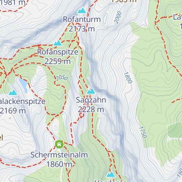 Map of Sagzahn