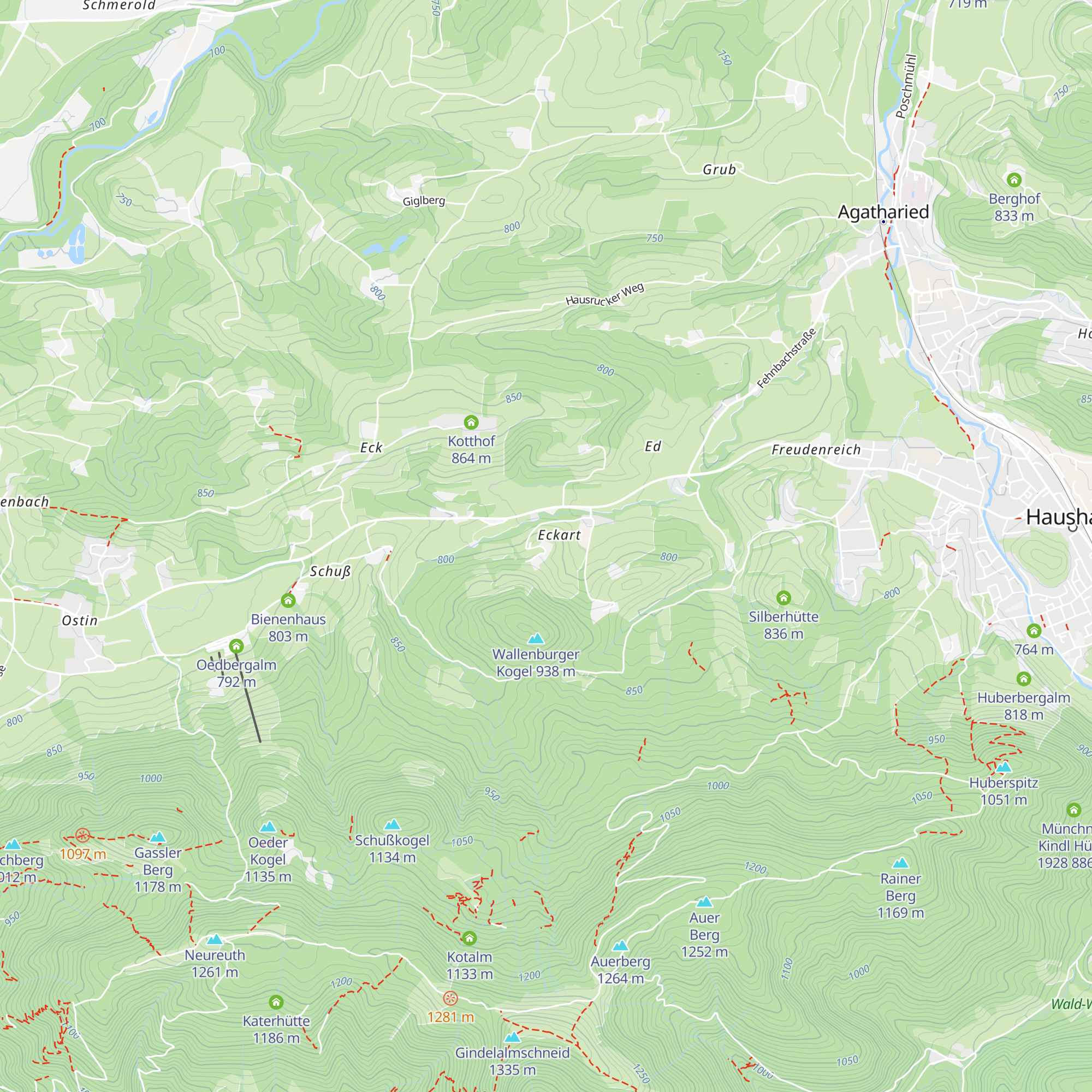 Rohrauerhaus map