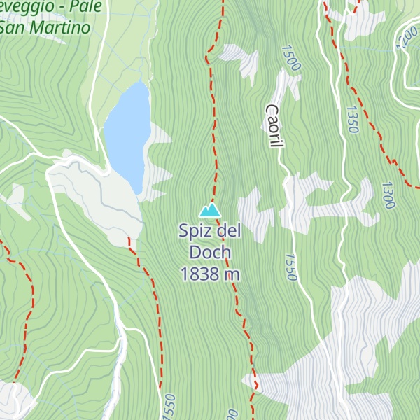Map of Spiz del Doch