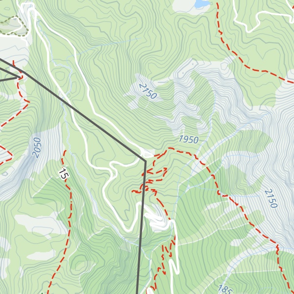 Map of Malga Fosse di Sopra
