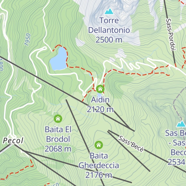 Map of Hotel Garni Gonzaga