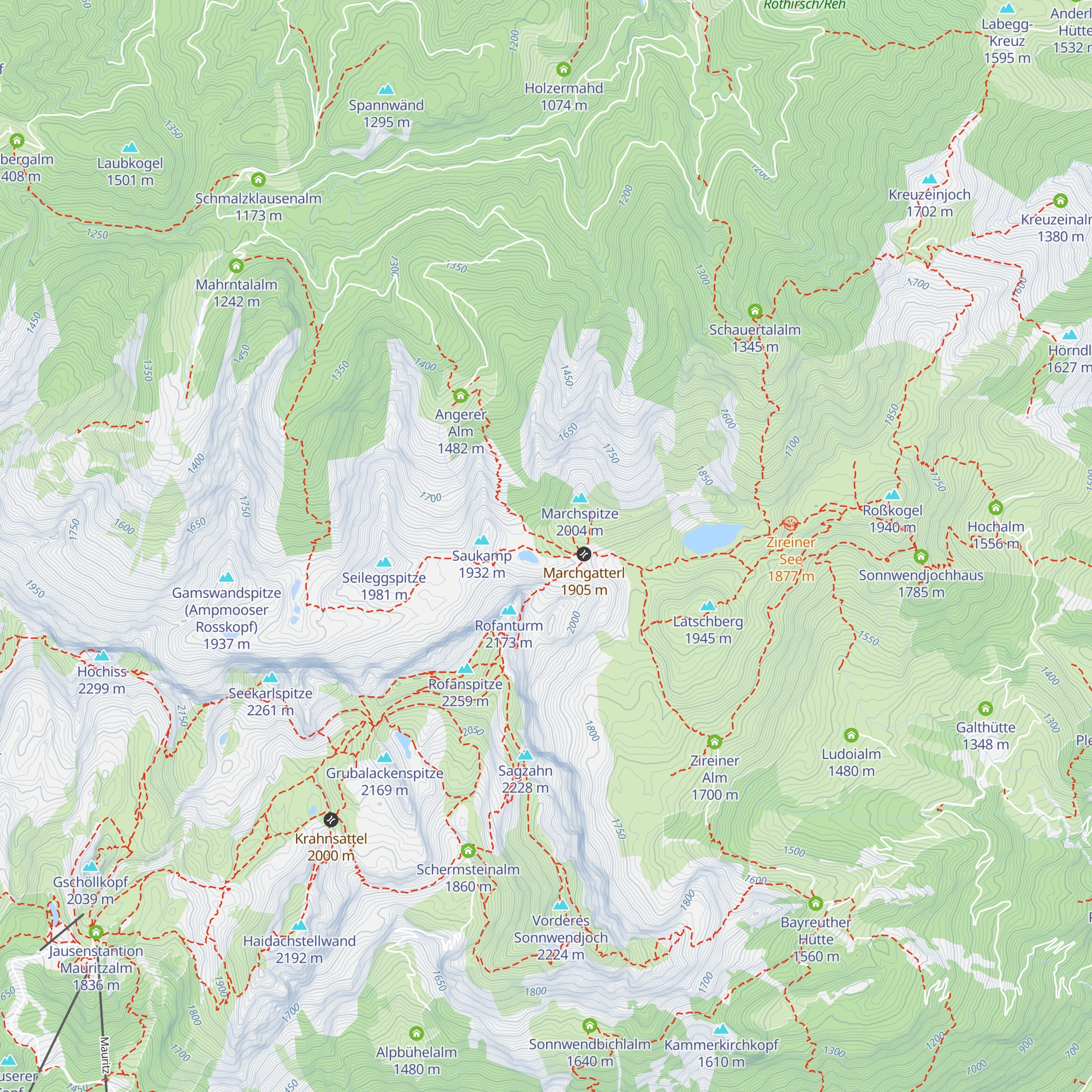 Marchalm map