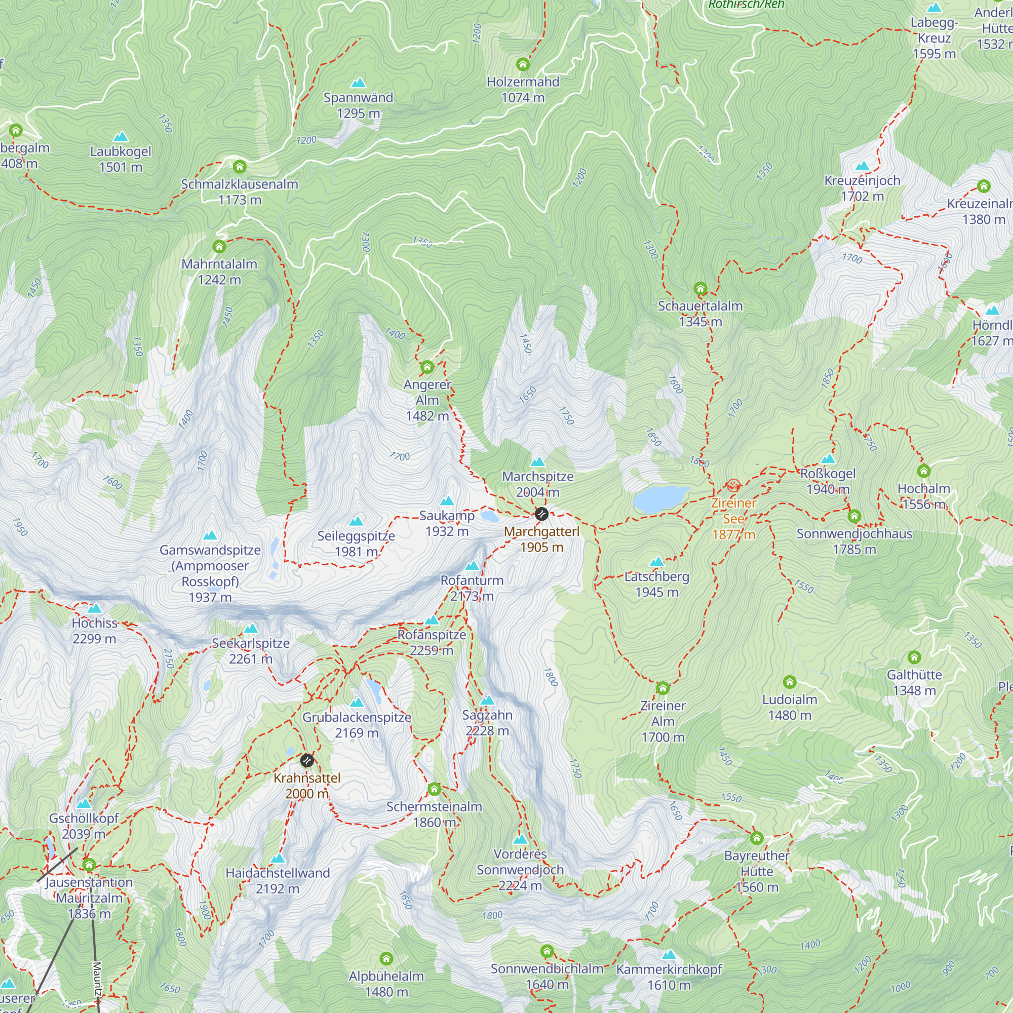 Marchalm map