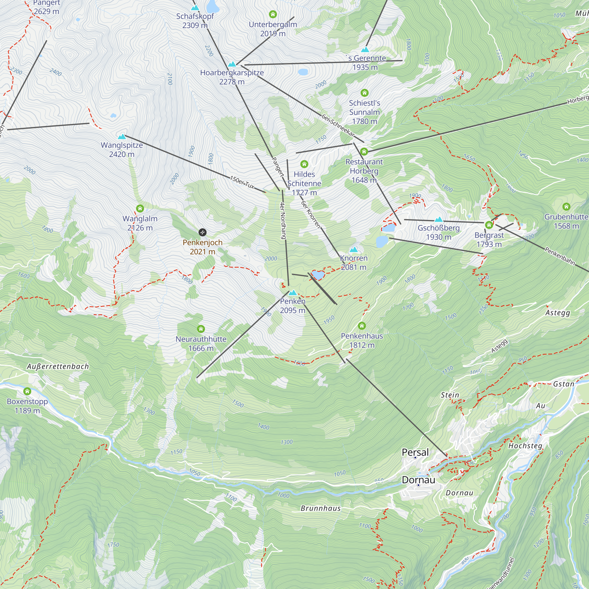 Penkenjochhaus map