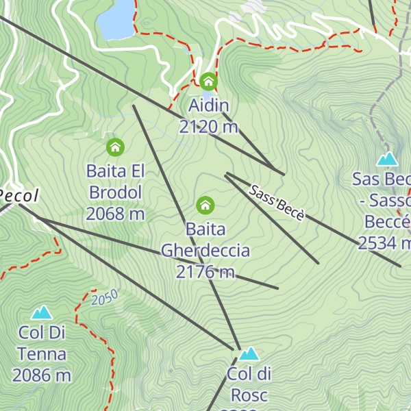 Map of Baita Gherdeccia