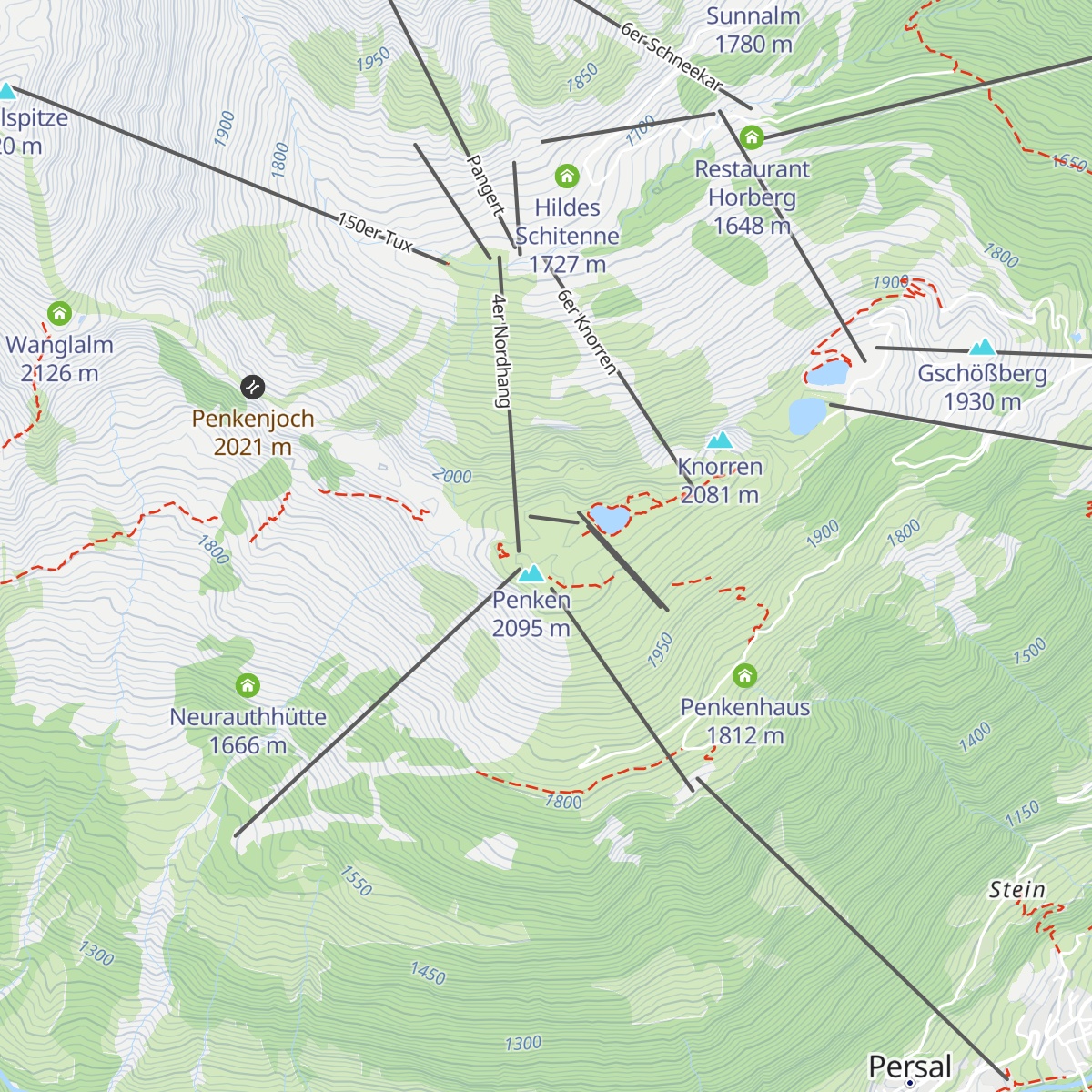 Granatalm map