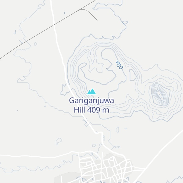 Map of Gariganjuwa Hill