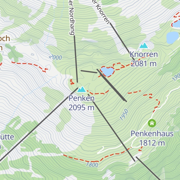 Map of Penkentenne