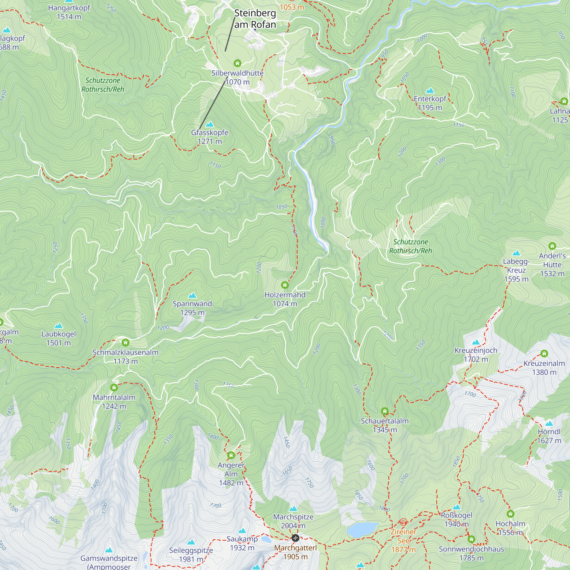 Holzermahd map