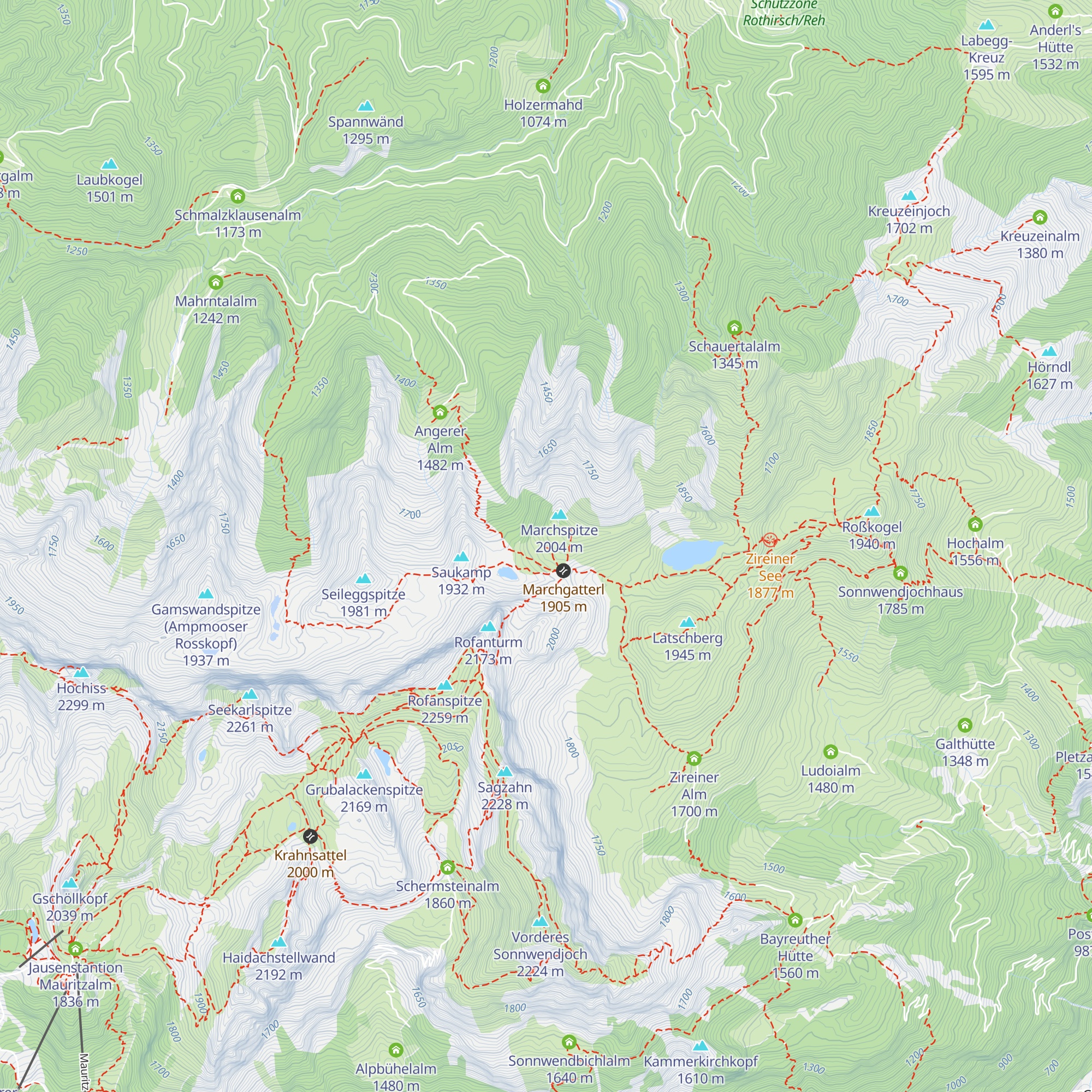 Bergrettungshütte map