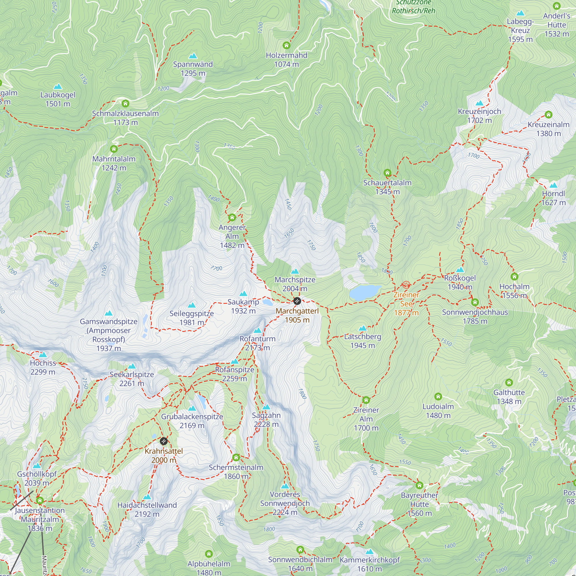 Bergrettungshütte map