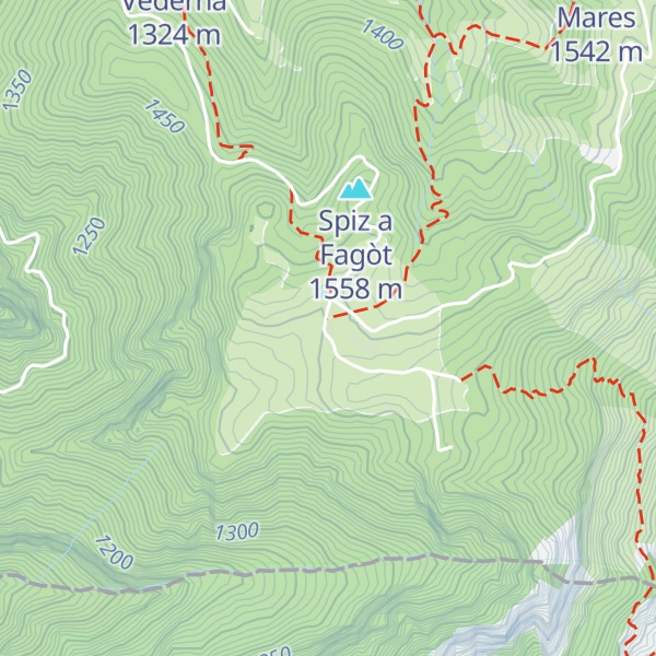 Map of Malga Agneròla