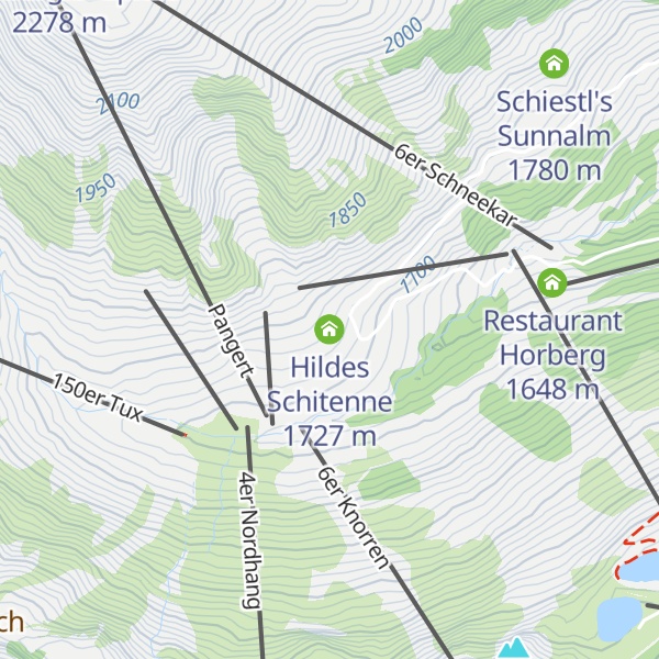 Map of Hildes Schitenne