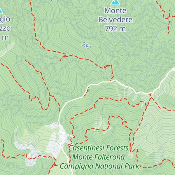 Map of Ronco dei Preti