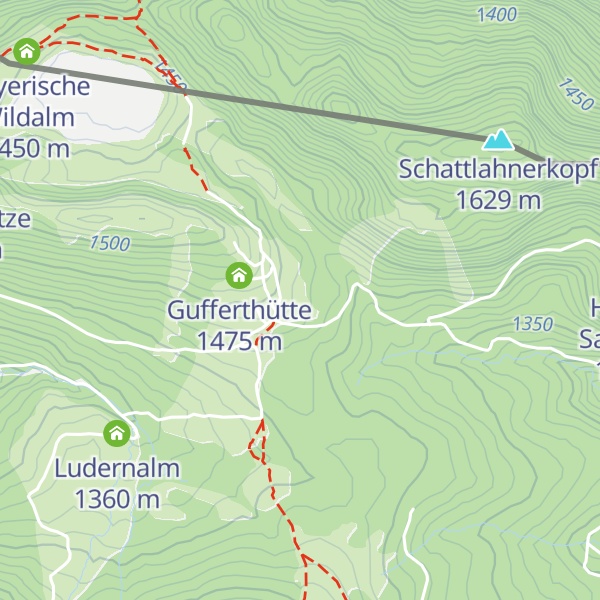 Map of Brandenberger Roßalm