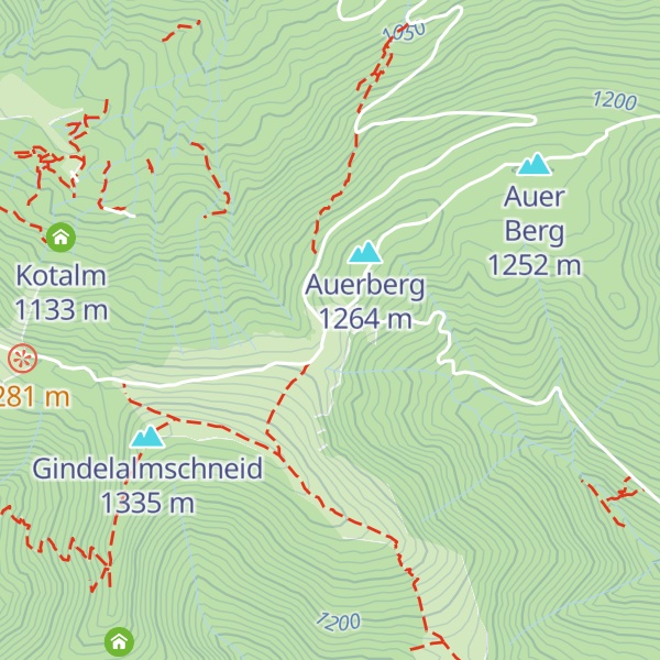 Map of Gindelalm 2