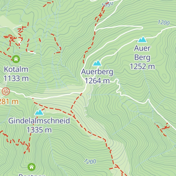 Map of Gindlalm 3