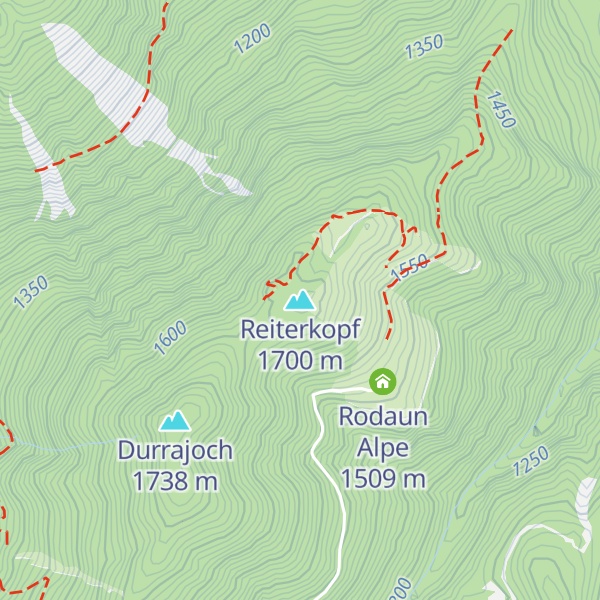 Map of Reiterkopf