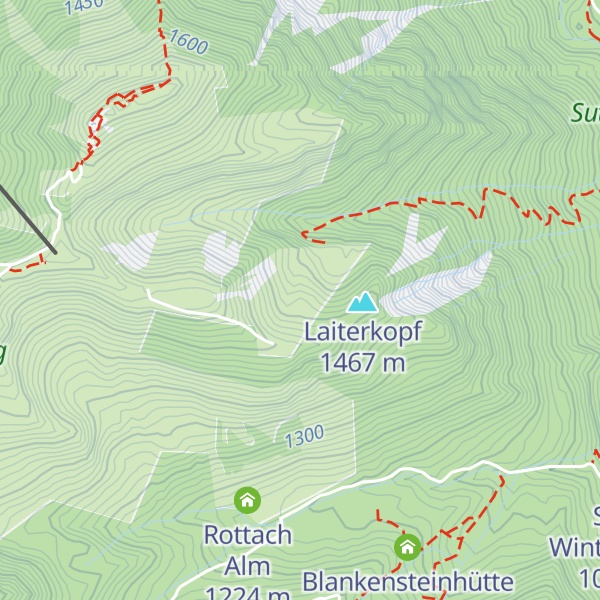 Map of Mittertaler Alm