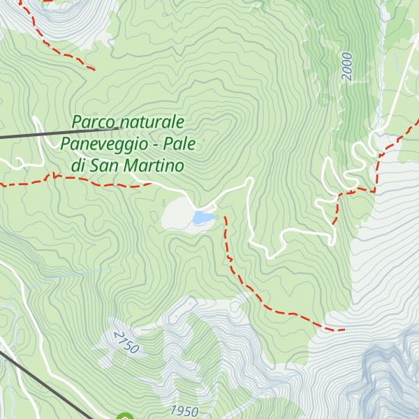Map of Baita Segantini