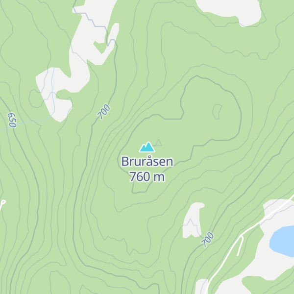 Map of Bruråsen