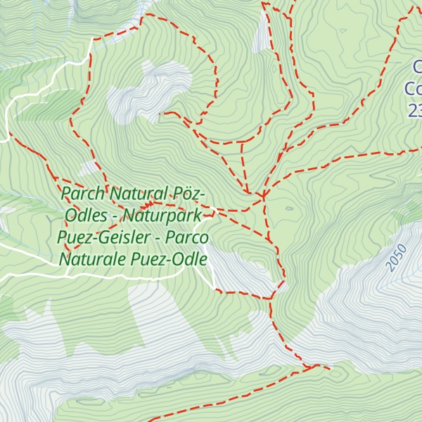 Map of Schlüterhütte - Rifugio Genova