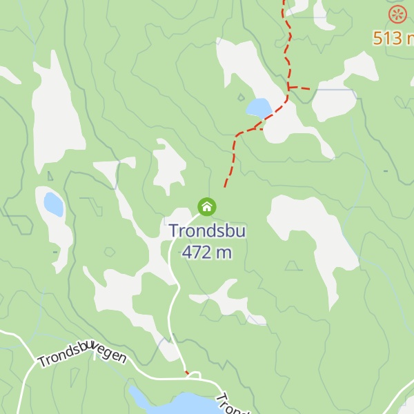 Map of Trondsbu