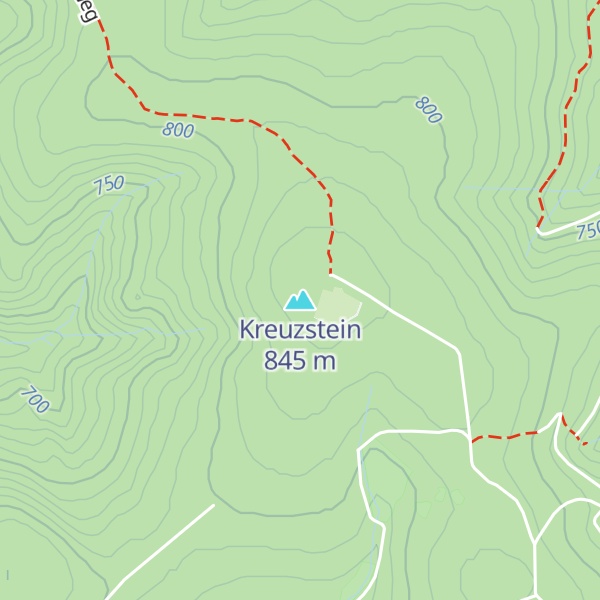 Map of Kreuzstein