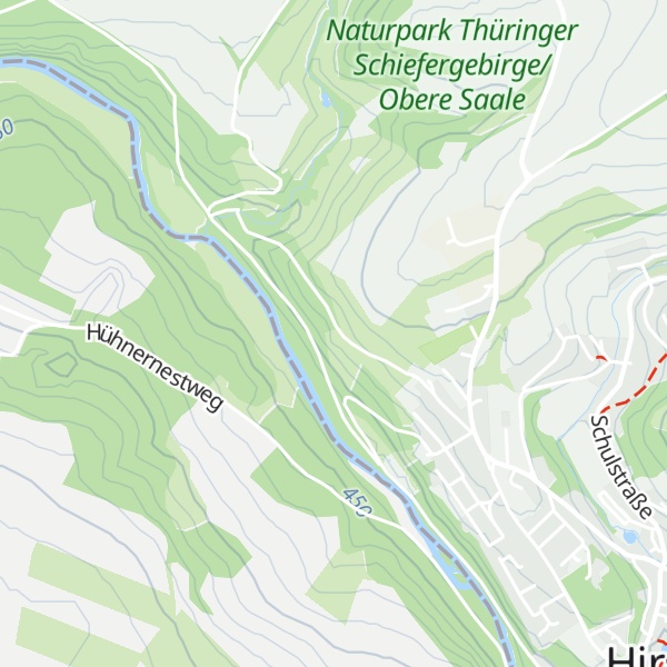 Map of Hirschberger Hütte