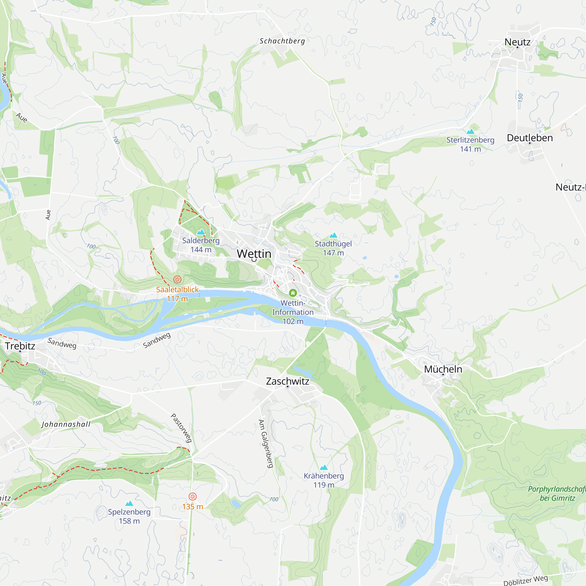 Wettin-Information map