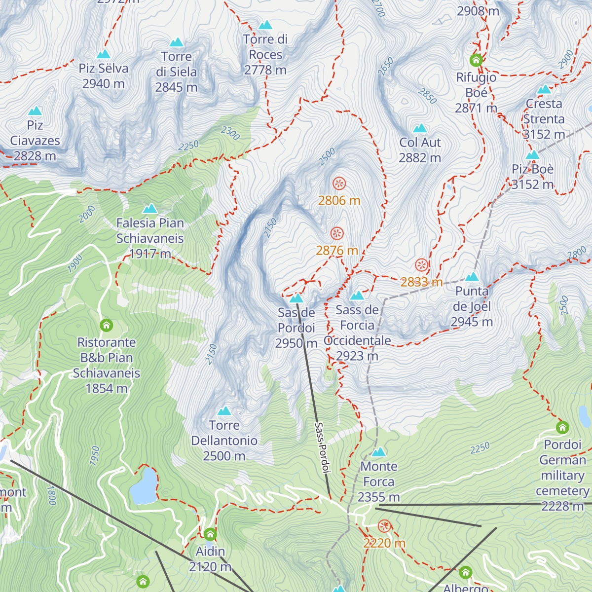 Rifugio Maria map