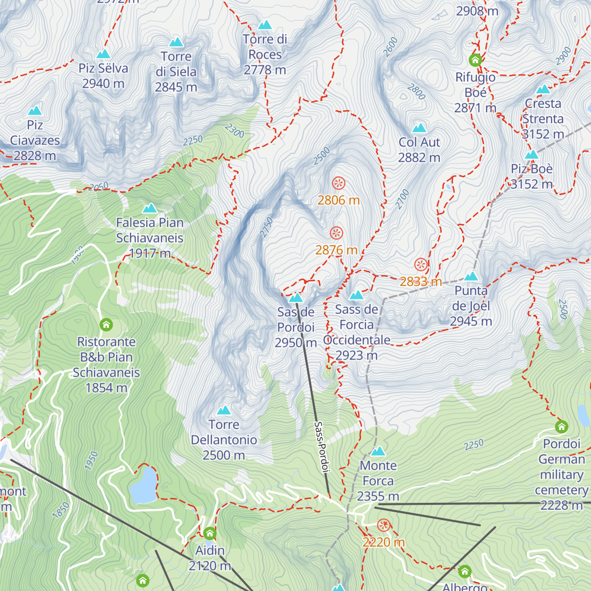 Rifugio Maria map