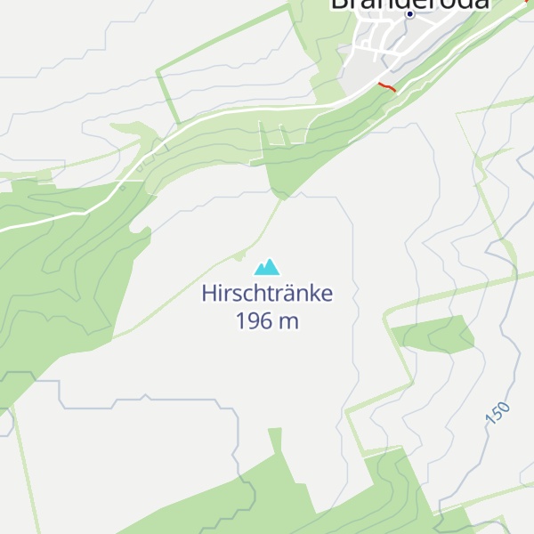 Map of Hirschtränke
