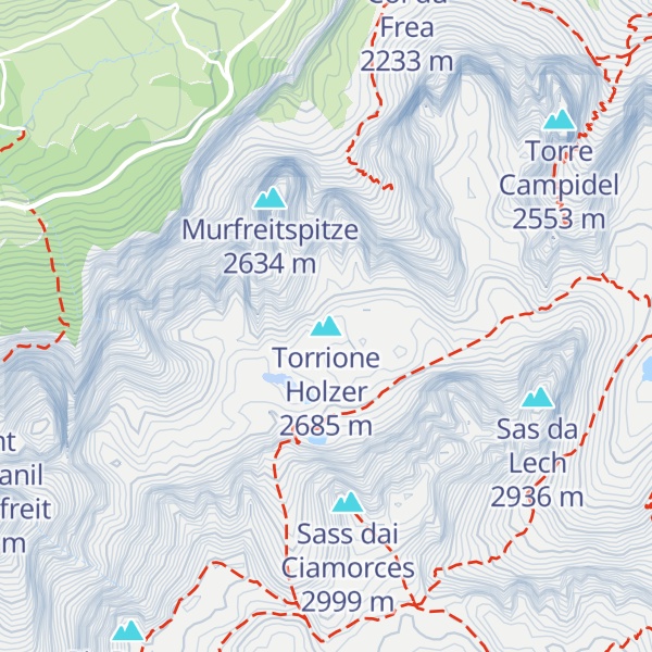 Map of Torrione Holzer