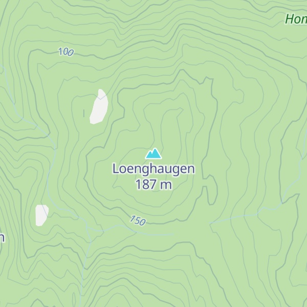 Map of Loenghaugen