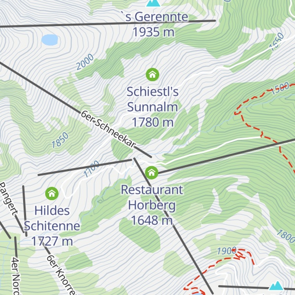 Map of Eisberghütte