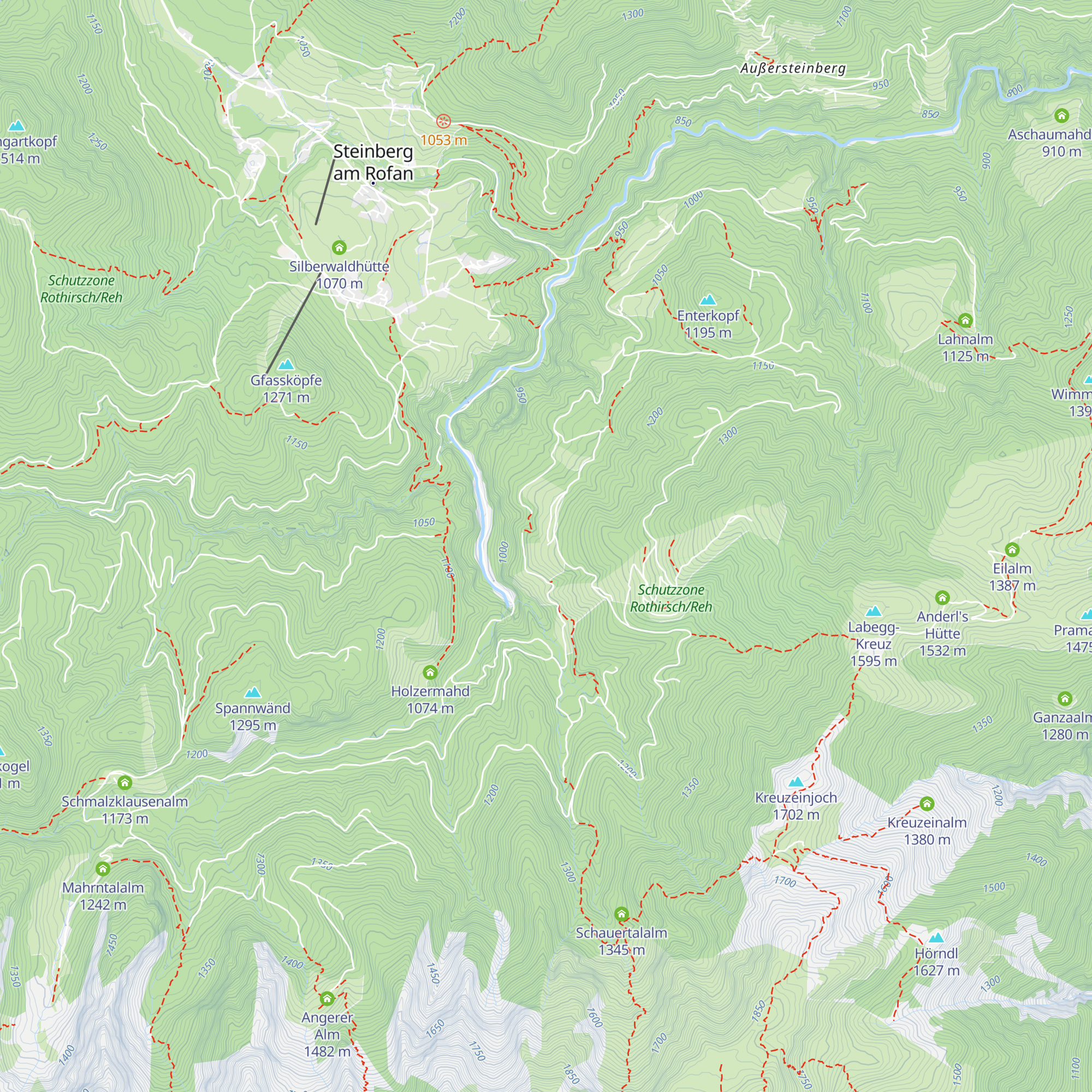 Kühlermahd map