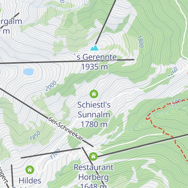 Map of Schiestl's Sunnalm