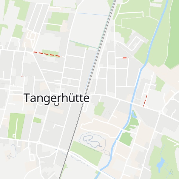 Map of Tangerhütte ESTW-A