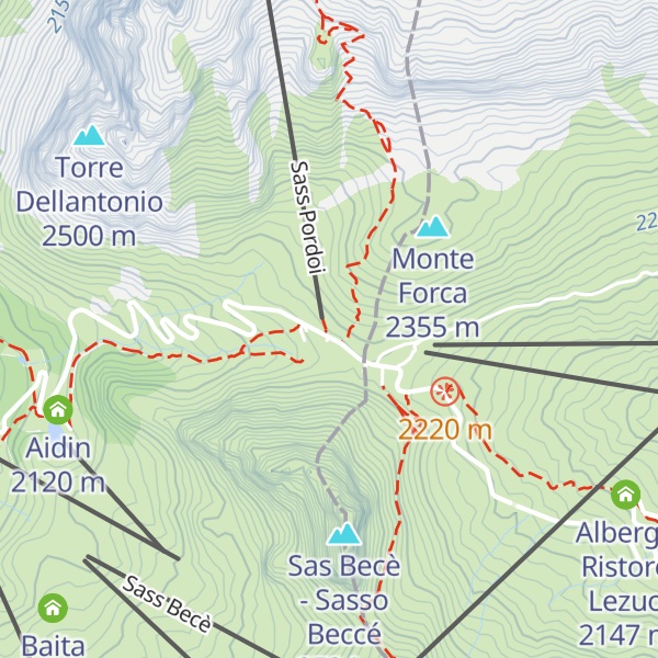 Map of Bar Funivia