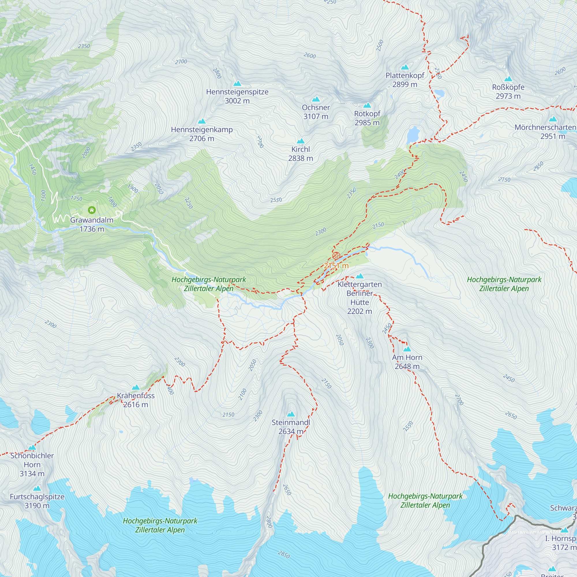 Altes Winterhaus map
